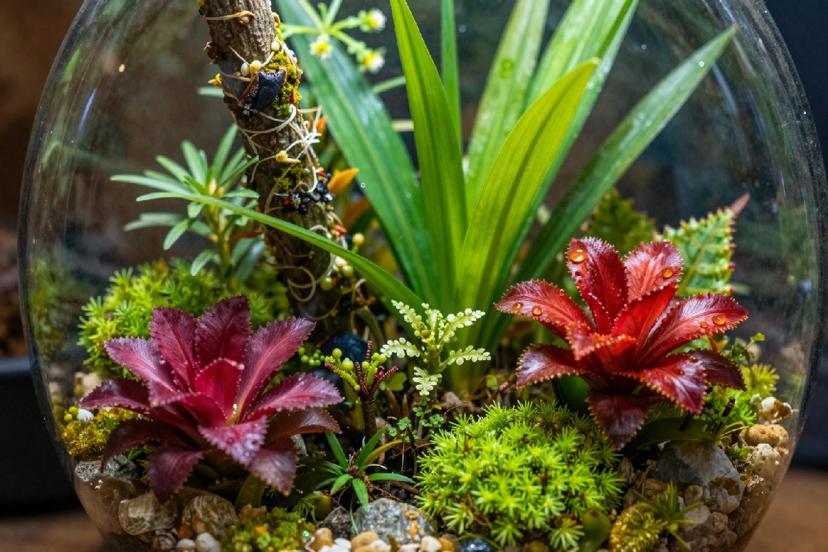 Con questo semplice trucco invisibile puoi realizzare un terrario sospeso ispirato a Pandora