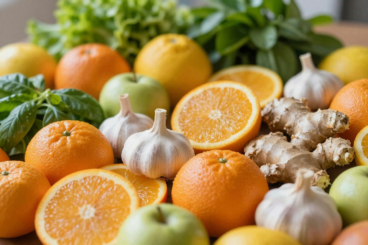 Cosa mangiare per rafforzare il sistema immunitario e prevenire mal di gola e raffreddore con alimenti sani e naturali